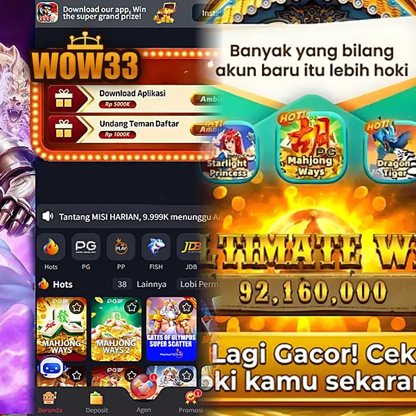 wow33 Masuk